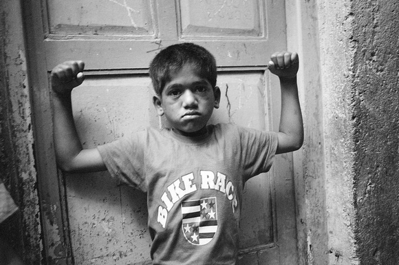 Alcoholic Boy, Mumbai Slums